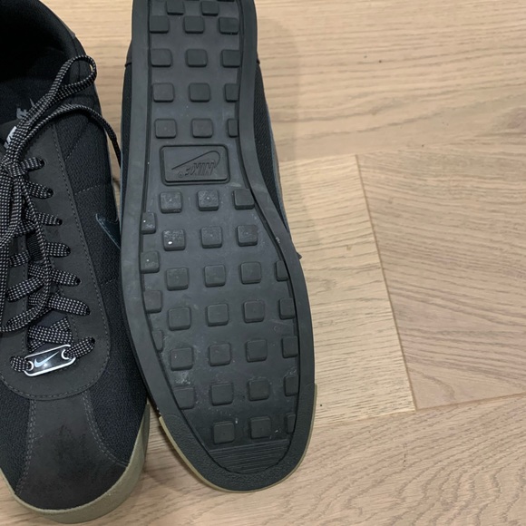 men’s Nike Cortez black on black - Picture 3 of 6